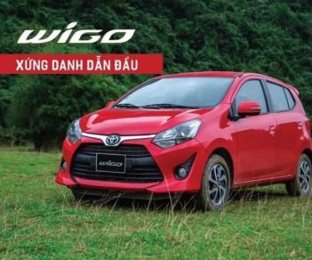 Toyota Wigo E MT 2019 - Bán ô tô Toyota Wigo sản xuất 2019, màu đỏ, xe nhập