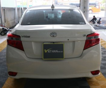 Toyota Vios E 1.5MT 2016 - Cần bán Toyota Vios E 1.5MT năm sản xuất 2016, màu trắng, 446 triệu