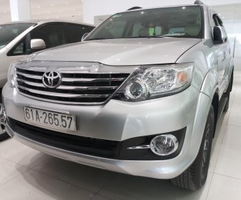 Toyota Fortuner 2.7V (4x2) 2016 - Cần bán xe Toyota Fortuner 2.7V (4x2) đời 2016, số tự động, màu bạc, giá tốt