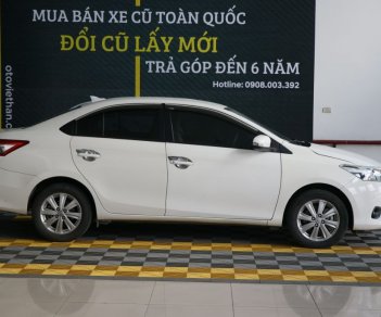 Toyota Vios E 1.5MT 2016 - Cần bán Toyota Vios E 1.5MT năm sản xuất 2016, màu trắng, 446 triệu