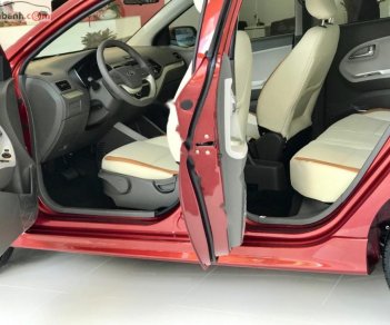 Kia Morning S AT 2019 - Bán Kia Morning S AT năm sản xuất 2019, màu đỏ, giá chỉ 391 triệu