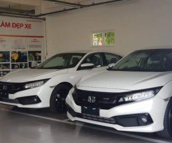 Honda Civic   1.8E 2019 - Bán xe Honda Civic sản xuất 2019, màu trắng, nhập khẩu nguyên chiếc