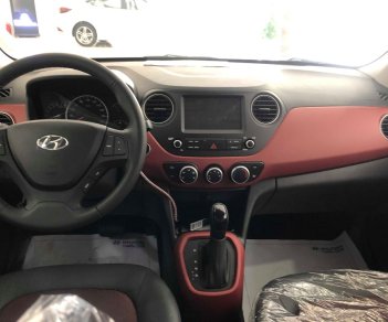 Hyundai Grand i10 2019 - Bán Hyundai Grand i10 AT 1.2 trắng, đủ các màu, tặng 10 triệu - nhiều ưu đãi - LH: 0964898932