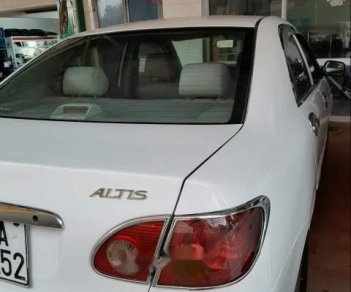 Toyota Corolla altis   2003 - Cần bán Toyota Corolla altis đời 2003, màu trắng, xe đẹp không lỗi