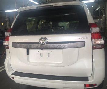 Toyota Prado 2.7 AT 2019 - Toyota Prado 2.7 AT năm sản xuất 2019, màu trắng ngọc trai, xe nhập nhật - giao xe ngay