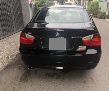 BMW 3 Series 320i 2008 - Bán BMW 320i 2008 tự động màu đen sang trọng cực kỳ.