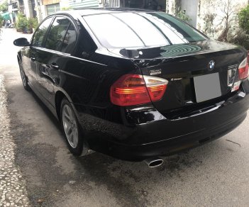 BMW 3 Series 320i 2008 - Bán BMW 320i 2008 tự động màu đen sang trọng cực kỳ.