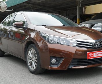 Toyota Corolla altis 1.8AT  2014 - Cần bán xe Toyota Corolla altis sản xuất năm 2014, màu nâu