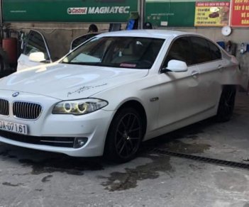 BMW 5 Series  520i   2012 - Bán BMW 5 Series 520i sản xuất 2012, Đk 2013, màu trắng