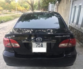 Toyota Corolla altis   2007 - Chính chủ bán lại xe Toyota Corolla altis đời 2007, màu đen, nhập khẩu