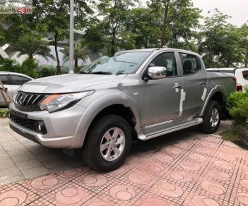 Mitsubishi Triton 4x2 AT 2019 - Bán xe Mitsubishi Triton 4x2 AT 2019, màu bạc, nhập khẩu nguyên chiếc