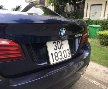 BMW 5 Series 520i 2016 - BMW 5 Series 520i năm sản xuất 2016, màu xanh lam, nhập khẩu
