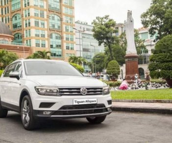 Volkswagen Tiguan  Allspace  2019 - Bán Volkswagen Tiguan Allspace đời 2019, màu trắng, nhập khẩu
