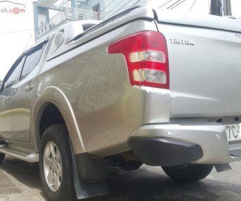 Mitsubishi Triton 4x2AT 2017 - Cần bán xe Mitsubishi Triton 4x2AT 2017, màu bạc, giá 539tr