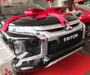 Mitsubishi Triton 4x2 MIVEC 2019 - Bán Mitsubishi Triton 4x2 MIVEC 2019, màu đen, nhập khẩu 