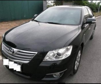 Toyota Camry    2.4G   2007 - Bán xe Toyota Camry 2.4G sản xuất năm 2007, màu đen, xe đã qua sử dụng