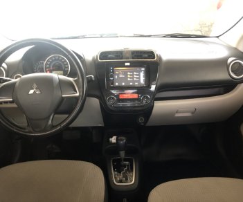 Mitsubishi Mirage 1.2 CVT Full 2015 - Bán Mitsubishi Mirage 1.2 CVT Full năm sản xuất 2015, màu trắng, nhập khẩu nguyên chiếc, giá tốt