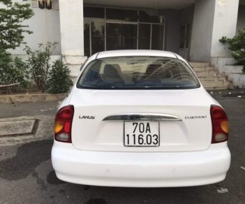 Daewoo Lanos   2003 - Cần bán Daewoo Lanos 2003, màu trắng, xe nhập