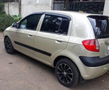 Hyundai Getz   2008 - Bán Hyundai Getz sản xuất năm 2008, màu vàng, nhập khẩu 