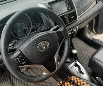 Toyota Vios 1.5G 2015 - Cần bán lại xe Toyota Vios G năm 2015, màu vàng số tự động 