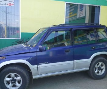 Suzuki Vitara JLX 2003 - Bán Suzuki Vitara JLX sản xuất 2003, màu xanh lam, nhập khẩu, 2 cầu, phun xăng điện tử