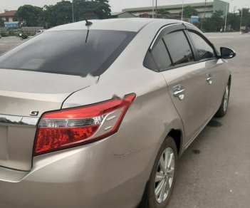 Toyota Vios 1.5G 2015 - Cần bán lại xe Toyota Vios G năm 2015, màu vàng số tự động 