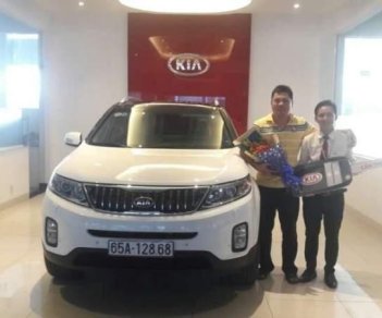 Kia Sorento   2017 - Bán Kia Sorento 2017, màu trắng, nhập khẩu, 850tr