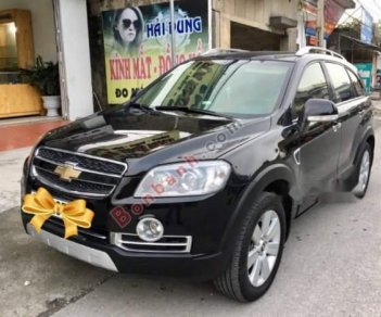 Chevrolet Captiva  	LTZ Maxx 2.0 AT   2009 - Bán Chevrolet Captiva LTZ Maxx 2.0 AT 2009, màu đen, số tự động