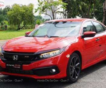 Honda Civic  1.5 Turbo RS 2019 - Bán Honda Civic 1.5 Turbo RS 2019 màu đỏ giao ngay