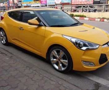 Hyundai Veloster 1.6 AT 2011 - Bán xe Hyundai Veloster 1.6 AT năm sản xuất 2011, màu vàng, nhập khẩu, giá chỉ 475 triệu