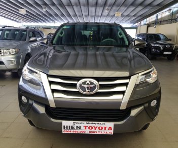 Toyota Fortuner 2.4G 2018 - Bán Toyota Fortuner 2.4G, màu xám (ghi), nhập khẩu nguyên chiếc