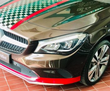 Mercedes-Benz CLA class 2017 - Bán Mercedes CLA 200 màu nâu demo chính hãng Trường Chinh