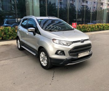 Ford EcoSport Titanium 2017 - Chính chủ bán Ford EcoSport Titanium 2017, màu xám (ghi), mới chạy 9000km