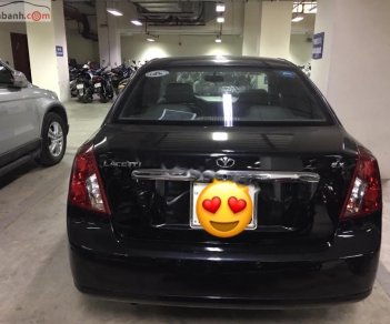 Daewoo Lacetti EX 1.6 MT 2008 - Bán Daewoo Lacetti EX MT sản xuất 2008, màu đen, xe gia đình 