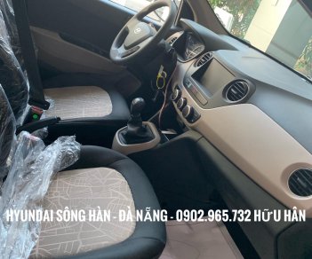 Hyundai Grand i10  1.2 MT  2019 - Bán Hyundai Grand i10 2019, màu trắng giao ngay, bao lăn bánh, hỗ trợ vay lên đến 80% LH: 0902.965.732 Hữu Hân