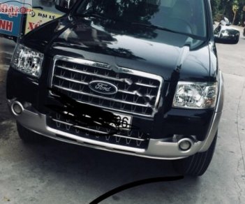 Ford Everest 2.5L 4x2MT 2007 - Bán Ford Everest 2.5L 4x2MT đời 2007, màu đen, số sàn, 350 triệu