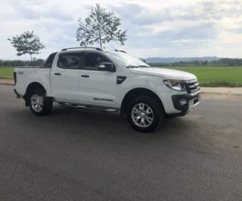 Ford Ranger Wildtrak 3.2 2015 - Bán ô tô Ford Ranger Wildtrak 3.2 sản xuất năm 2015, màu trắng, xe nhập