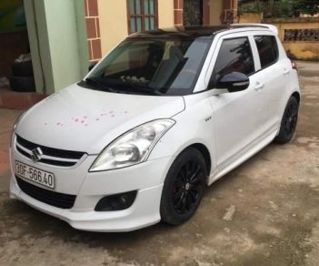 Suzuki Swift   2014 - Bán Suzuki Swift đời 2014, màu trắng, xe zin đẹp chất