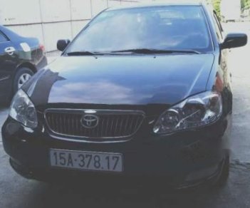 Toyota Corolla altis   2007 - Bán Toyota Corolla altis năm sản xuất 2007, màu đen, giá 305tr