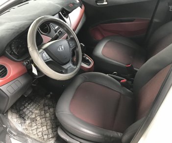 Hyundai Grand i10   1.2AT 2017 - Bán Hyundai Grand I10 sedan 1.2AT màu trắng, số tự động, sản xuất 2017, đi đúng 11000km