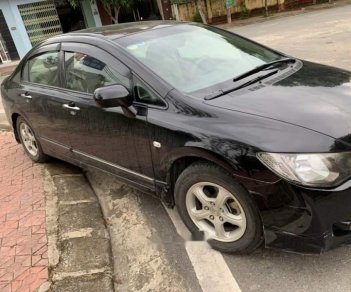 Honda Civic    2008 - Bán Honda Civic đời 2008, màu đen, xe đẹp nguyên bản không ngập nước