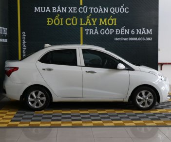 Hyundai Grand i10 1.2AT 2017 - Bán Hyundai Grand i10 1.2AT đời 2017, màu trắng