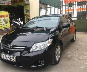 Toyota Corolla altis 2008 - Bán Toyota Corolla altis 2008, màu đen, nhập khẩu, chính chủ