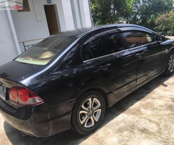 Honda Civic 1.8 MT 2008 - Bán Honda Civic 1.8 MT 2008, màu đen, số sàn