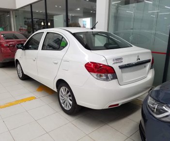 Mitsubishi Attrage 1.2 MT Eco 2019 - Cần bán xe Mitsubishi Attrage 1.2 MT Eco sản xuất 2019, màu trắng, nhập khẩu, khuyến mại lớn