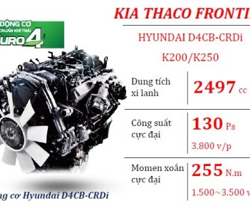 Kia Bongo K250 2019 - Cần bán Kia K250 thế hệ sau của KIA Bongo K250 động cơ Hyundai đời 2019, trả góp tại Bình Dương - LH: 0944.813.912