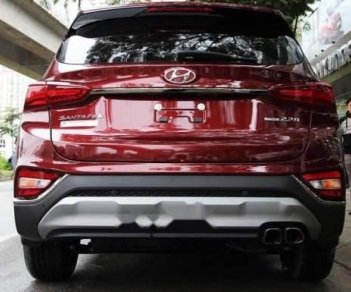 Hyundai Santa Fe  2.4 2019 - Bán xe Hyundai Santa Fe năm 2019, màu đỏ
