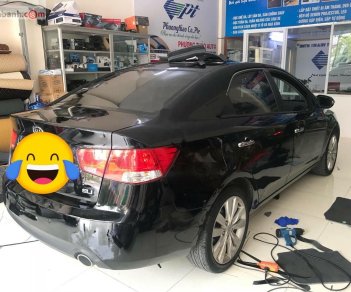 Kia Forte SLi 2009 - Bán Kia Forte SLi sản xuất năm 2009, màu đen, nhập khẩu số tự động