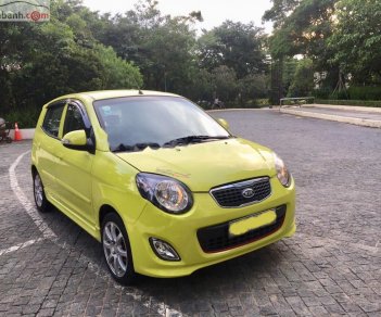 Kia Morning SLX   2010 - Chính chủ bán Kia Morning SLX sản xuất năm 2010, màu vàng, xe nhập