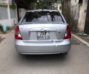 Hyundai Verna MT 2009 - Bán Hyundai Verna MT sản xuất năm 2009, màu bạc, nhập khẩu Hàn Quốc 